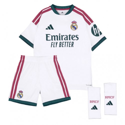 Real Madrid Vinicius Junior #7 Hemmaställ Barn 2026-27 Kortärmad (+ Korta byxor)